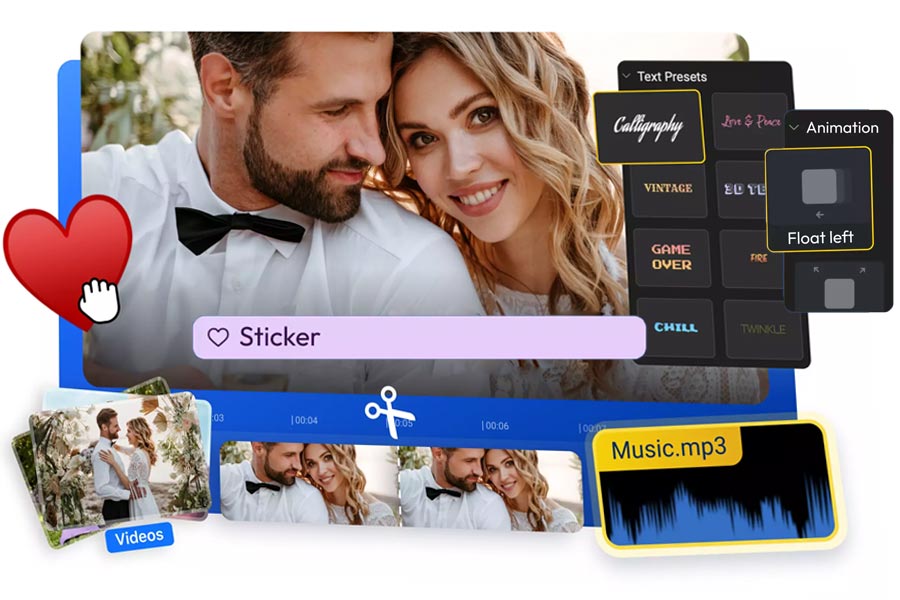 تدوین فیلم عروسی