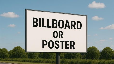 Billboard poster
