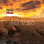 دانلود بک گراند موشن گرافیک پرچم ایران