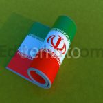 دانلود موشن گرافیک پرچم ایران - انیمیشن غلتان