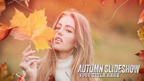 دانلود پروژه آماده افترافکت: اسلایدشو پاییزی همراه با موسیقی