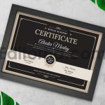 دانلود فایل لایه باز سرتیفیکیت Certificate