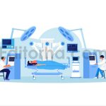 دانلود وکتور جراحی رباتیک
