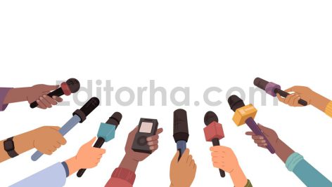 دانلود وکتور لایه باز خبرنگاران