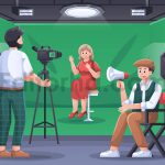دانلود وکتور لایه باز کارگردان و تصویربردار فیلم