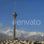 دانلود فوتیج برج میلاد تهران