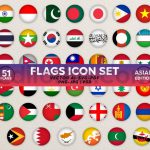 دانلود مجموعه آیکون پرچم ها