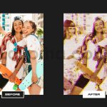دانلود اکشن فتوشاپ افکت VHS روی عکس – VHS Photo Effect