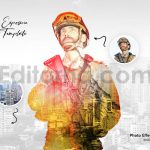 دانلود اکشن فتوشاپ افکت دابل اکسپوژر یا ترکیب تصاویر