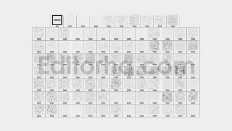 دانلود 100 براش عکس فتوشاپ برفی