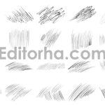 دانلود براش مدادی فتوشاپ