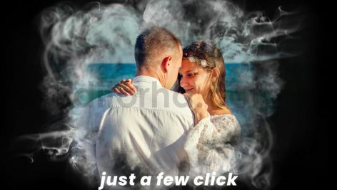 دانلود اکشن فتوشاپ ایجاد افکت دود بر روی عکس Smoky photo effect