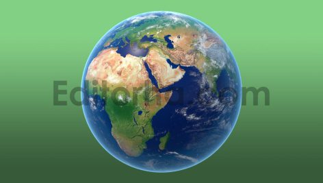 دانلود مدل آماده سه بعدی : کره زمین