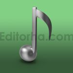 دانلود مدل آماده سه بعدی : نت موسیقی