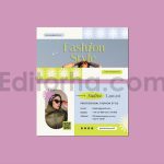 دانلود طرح لایه باز کارت ویزیت به سبک مد