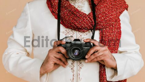 مرد هندی عکاس
