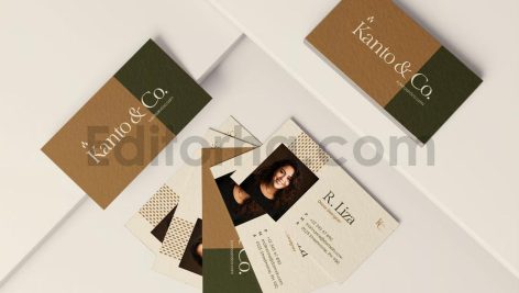 دانلود طرح لایه باز کارت ویزیت تجاری