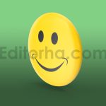 دانلود مدل آماده سه بعدی : ایموجی خنده