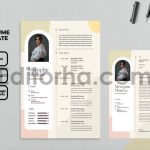 دانلود فایل لایه باز رزومه