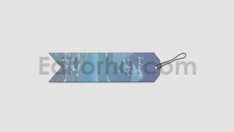 دانلود موکاپ بوک مارک، نشانک کتاب طرح شهری
