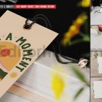دانلود موکاپ بوک مارک، نشانک کتاب