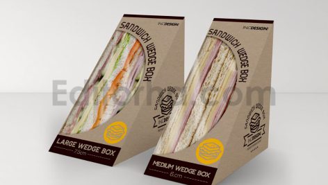 دانلود موکاپ بسته‌بندی فست فود Fast Food Boxes Vol.5: Take Out Packaging Mockups