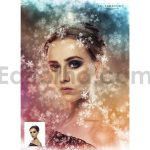 دانلود اکشن دانه برفی کریسمس فتوشاپ