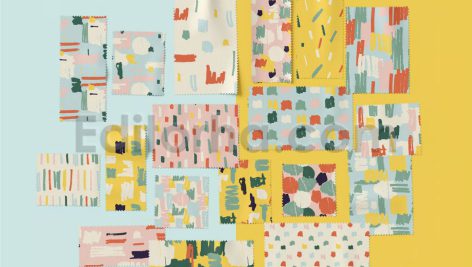 دانلود پترن آبستره خطوط ماژیک نشانگر Abstract Marker Strokes Patterns