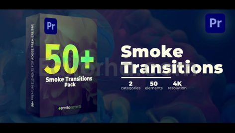دانلود پروژه آماده پریمیر: پکیج 50 عددی ترانزیشن دود