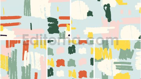 دانلود پترن آبستره خطوط ماژیک نشانگر Abstract Marker Strokes Patterns
