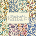 دانلود مجموعه پترن سنتی هندی Indian Ethnic Traditional Print Seamless Patterns