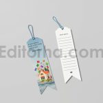 دانلود موکاپ بوک مارک، نشانک کتاب