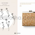 دانلود پترن و طراحی با تم گیاهی Herbs Patterns & Illustrations