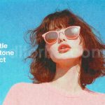 دانلود افکت halftone ظریف