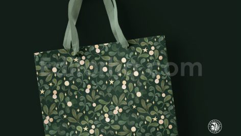 دانلود پترن آبرنگ با تم تعطیلات Holiday Mood Watercolor Pattern