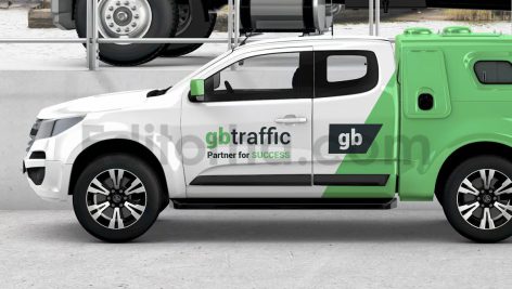 دانلود موکاپ برندینگ ماشین Vehicle Branding Mockup