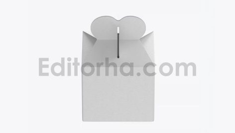 دانلود موکاپ جعبه مقوایی جواهرات Gift Cardboard Box Mockup
