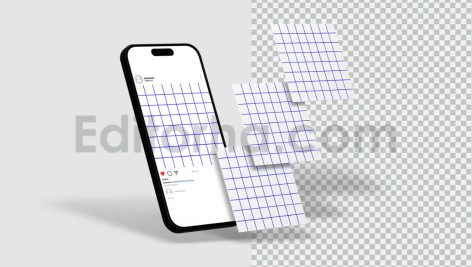 دانلود پک موکاپ پست شبکه اجتماعی Social Media Post Mockup V.05