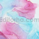دانلود 28 تکسچر جوهر صورتی و آبی در الکل