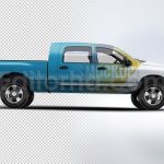 دانلود موکاپ کامیون پیکاپ Pickup Truck Mock-Up