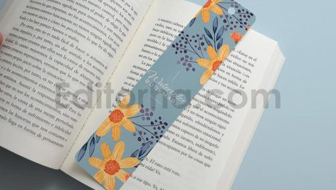 دانلود موکاپ بوک مارک، نشانک کتاب