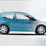 دانلود موکاپ برندینگ ماشین شهری City Car Branding Mock-up