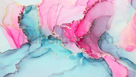 دانلود ۲۸ تکسچر جوهر صورتی و آبی در الکل Colorful alcohol ink texture