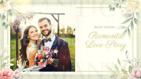 دانلود پروژه آماده پریمیر: اسلایدشو عروسی عاشقانه