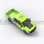 دانلود موکاپ نیسان پیکاپ Set Pickup Truck Mockup