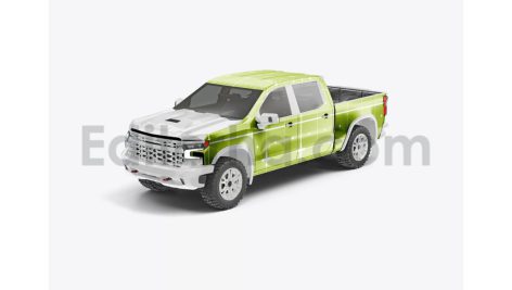 دانلود موکاپ نیسان پیکاپ Set Pickup Truck Mockup