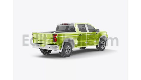 دانلود موکاپ نیسان پیکاپ Set Pickup Truck Mockup
