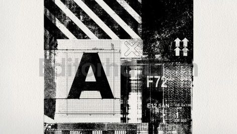 دانلود مجموعه ۱۵ عددی لایه باز تکسچر سبک آبستره Abstract Digital Collage Textures