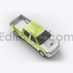 دانلود موکاپ نیسان پیکاپ Set Pickup Truck Mockup