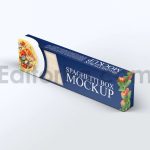 دانلود موکاپ جعبه اسپاگتی Spaghetti Box Mock-up